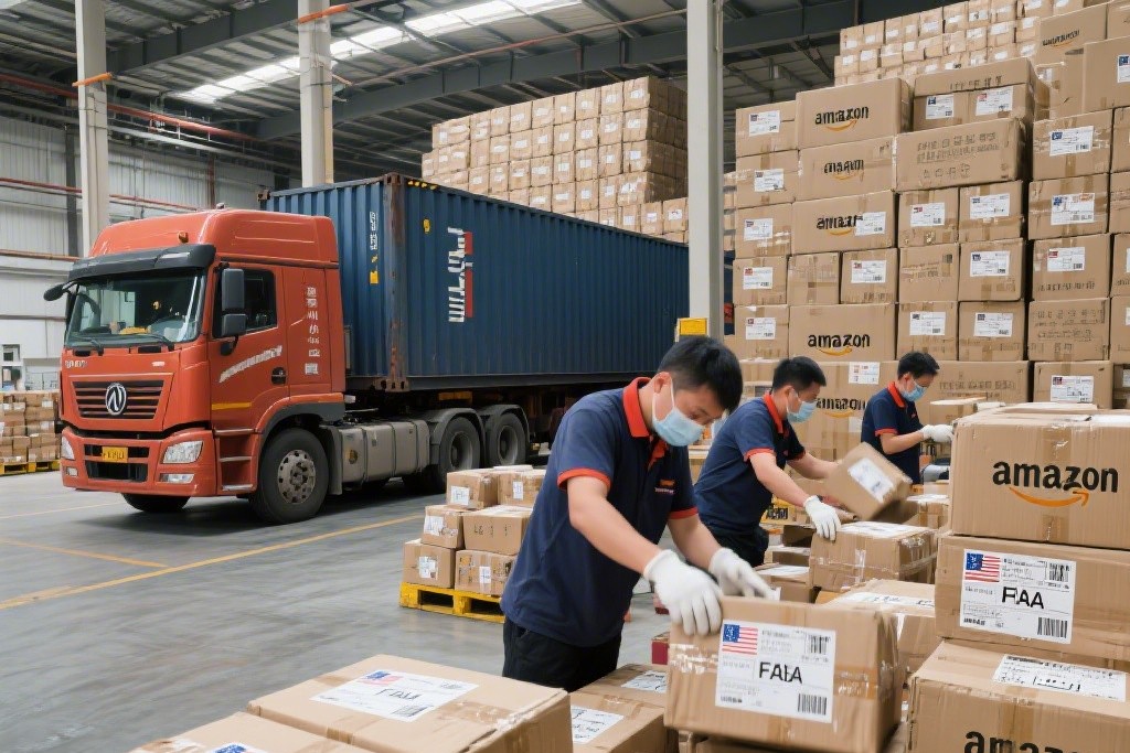 武汉提供至美国FBA头程国际物流服务