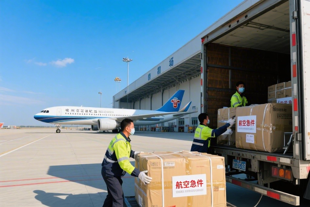 鄂州花湖机场周边航空急件物流公司