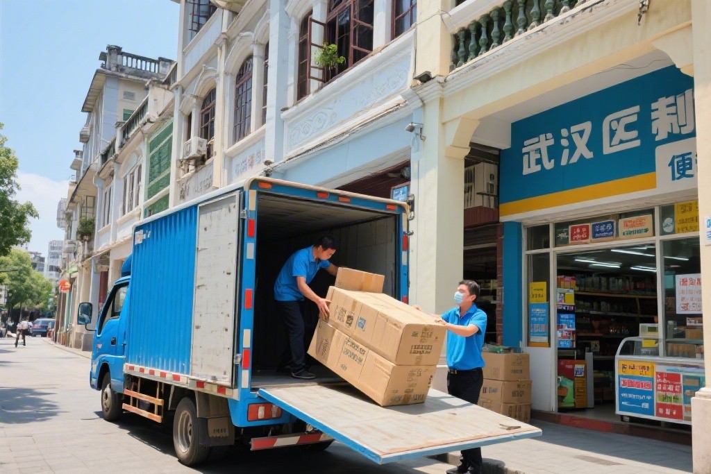 武汉带尾板小型货车出租：市内配送省心又高效