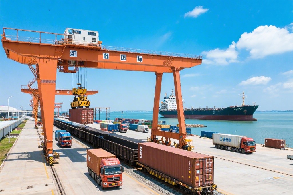 鄂州国际物流铁海联运业务