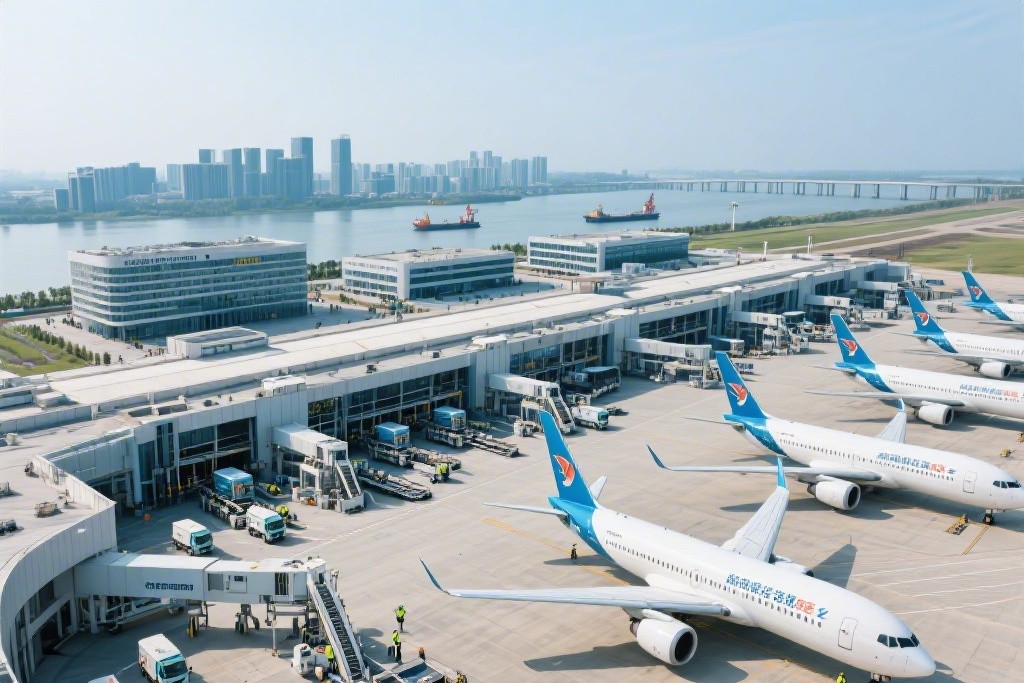 鄂州国际物流产业集群建设