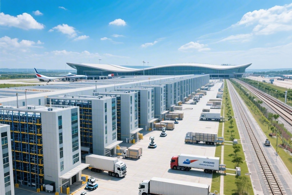 华中最大的鄂州物流中心