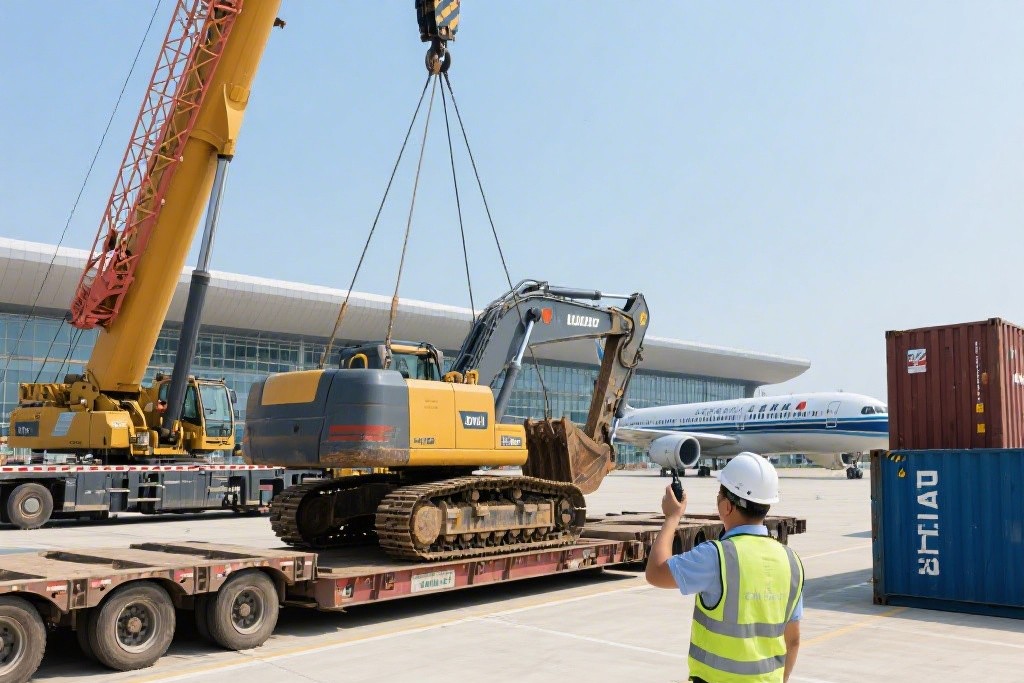 鄂州国际物流大件设备吊装运输